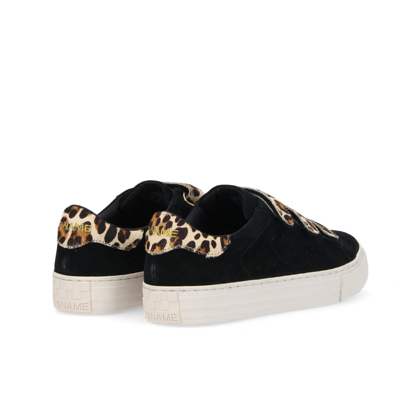 ARCADE STRAPSPERFO W - GOAT SUEDE/LEO - NERO/LEOPARDATO